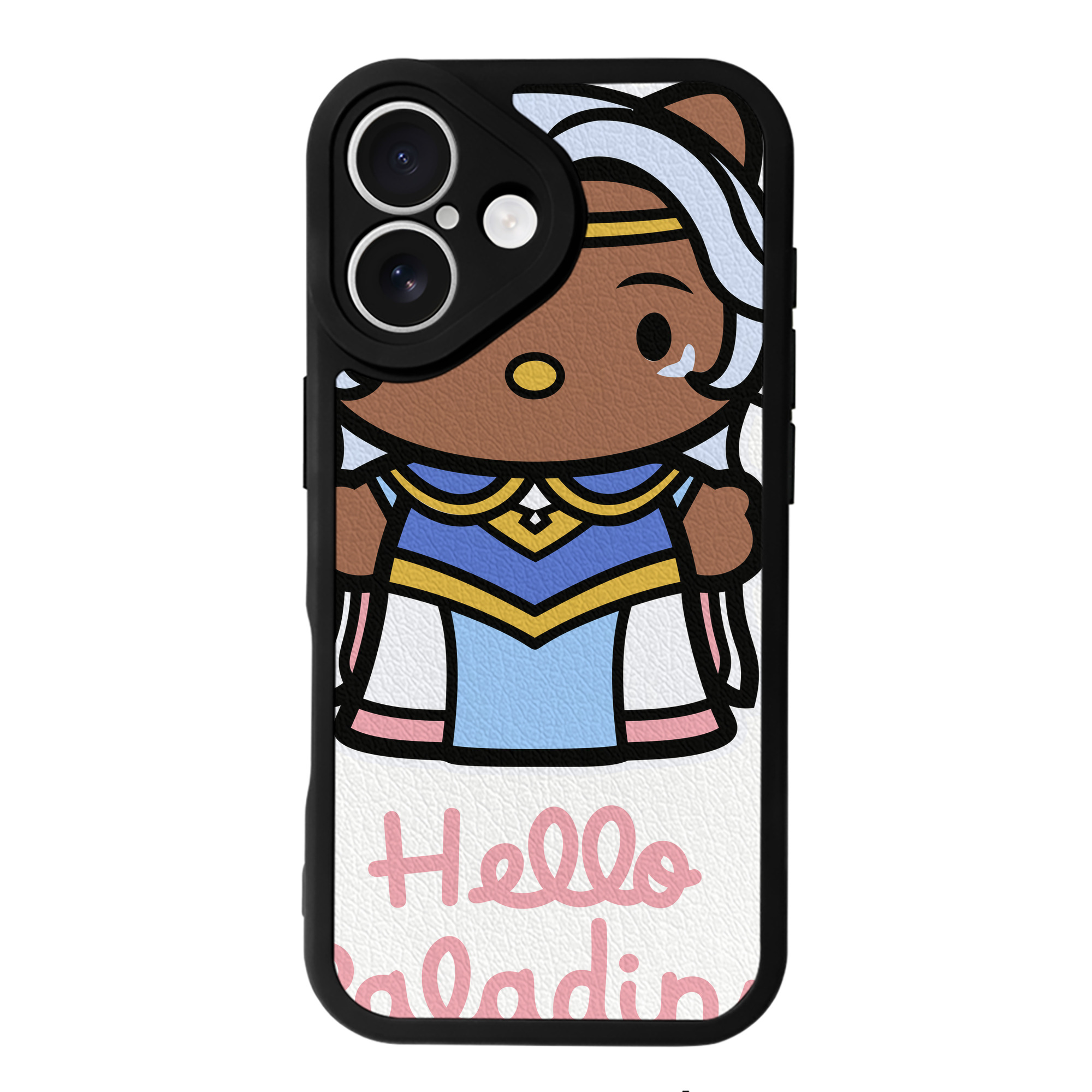 （画像用） Hello Kitty ハローキティ 【iPhone 16シリーズ対応】シリコンスマホケース（レザー調） 材質：シリコン